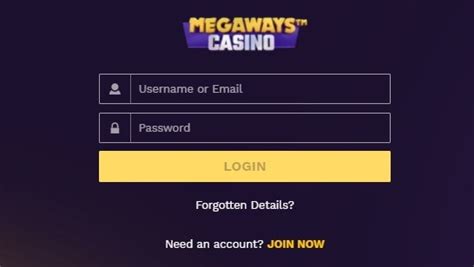 megaways casino com login