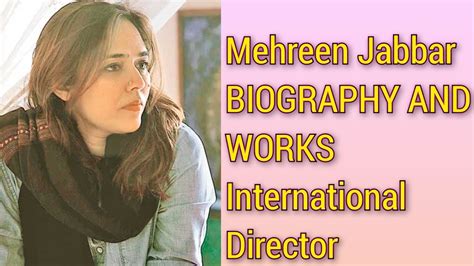 mehreen jabber biography sample