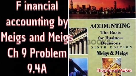 Download Meigs And 14Th Edition Solved Problems 