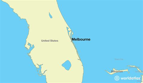 melbourne florida map