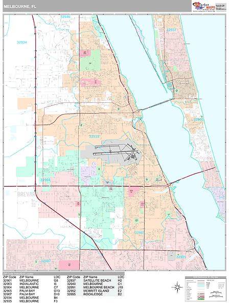 melbourne florida zip code