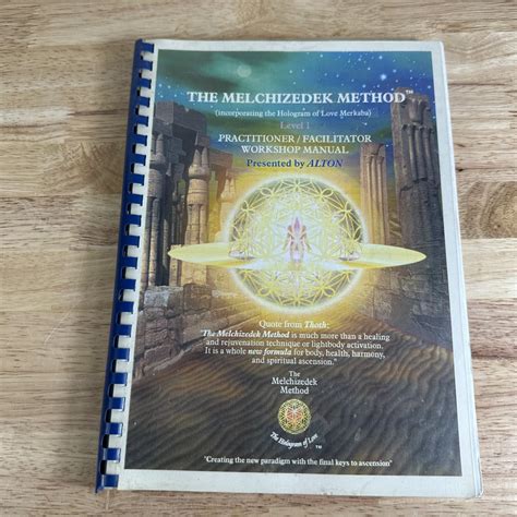 melchizedek method manual