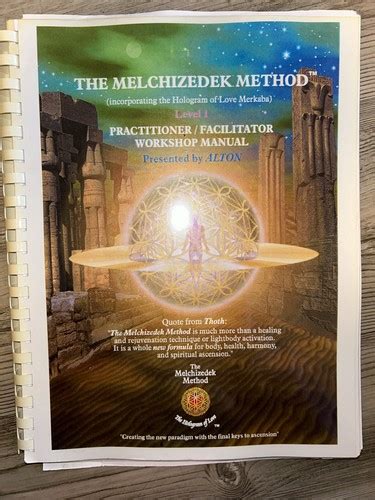 Read Online Melchizedek Method Manual 