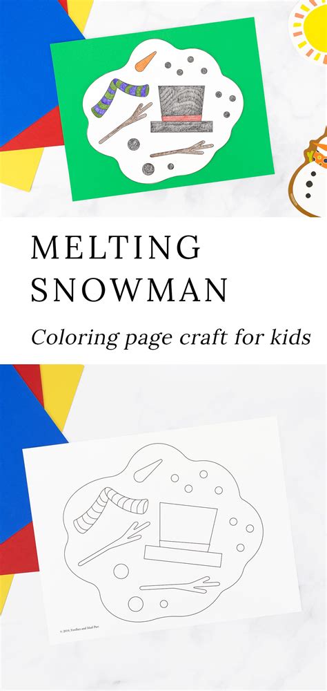 Melting Snowman Coloring Page Fireflies And Mud Pies Snow Cone Coloring Pages - Snow Cone Coloring Pages