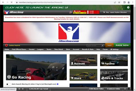 member information is private iracing