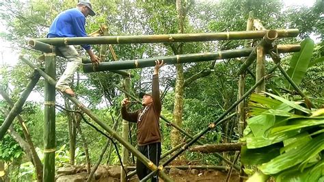 Membuat Gubuk Bambu Di Hutan 98 Digarap Sendiri Cara Membuat Gubuk Dari Bambu - Cara Membuat Gubuk Dari Bambu