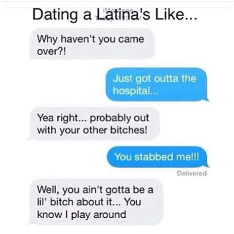 meme ig story about dating latina