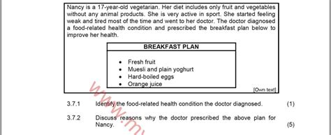 Memorandum For Consumer Studies June Exam 2013