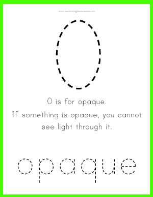 Memorizing The Moments O For Opaque Opaque In Science - Opaque In Science