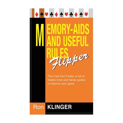 Memory Aids And Useful Rules Flipper ( M A S T E R B R I D G E)