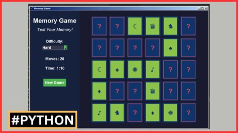 Memory Game Python Code