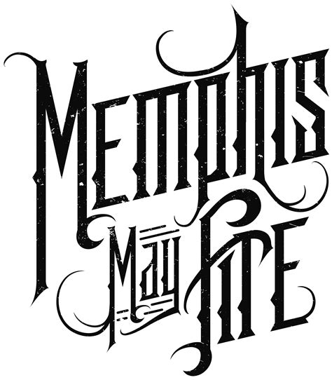 memphis may fire font