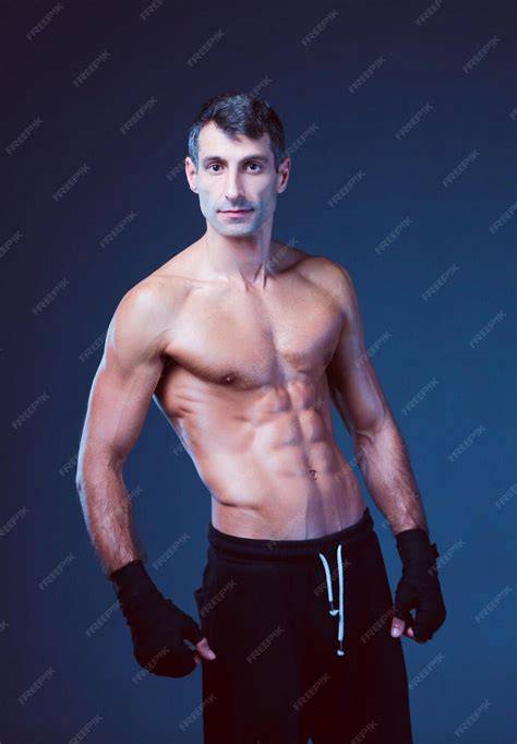 men half nude