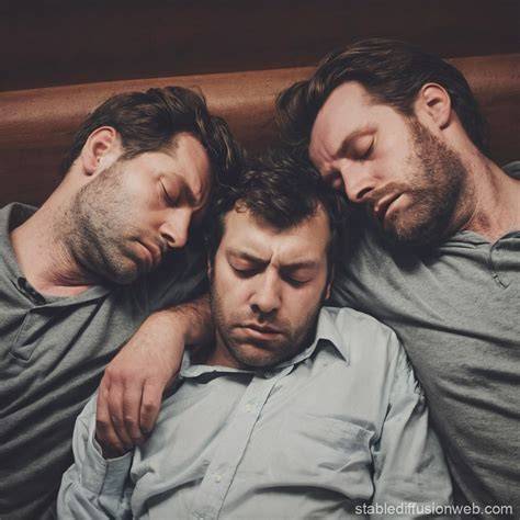 men nude sleeping