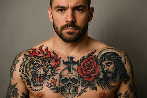 men nude tattoo