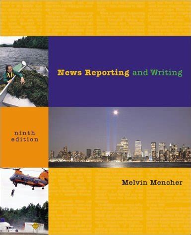 mencher news reporting and writing pdf