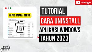 Menghapus Instalan Atau Menghapus Aplikasi Dan Program Di Cara Uninstall Aplikasi Di Windows 10 Yang Tidak Bisa Dihapus - Cara Uninstall Aplikasi Di Windows 10 Yang Tidak Bisa Dihapus