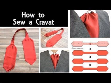 mens cravat sewing patterns