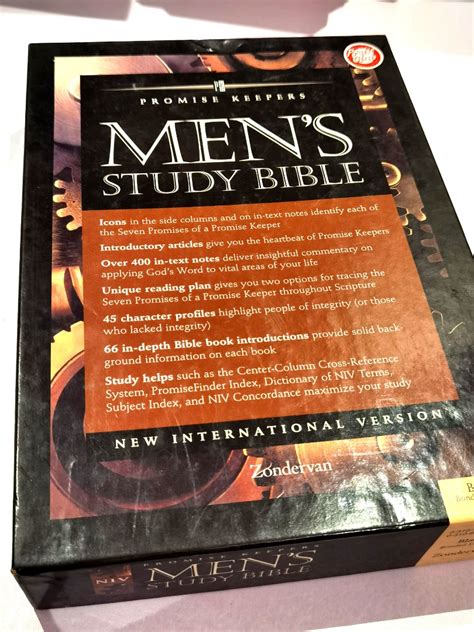 mens study bible niv