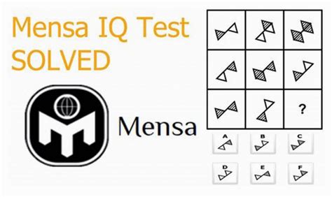 Mensa Iq Test