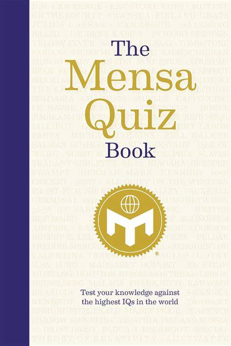 Mensa Practice Test Book