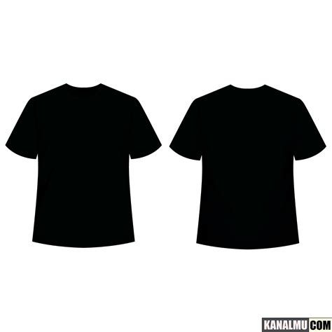 Mentahan Baju Oversize Depan Belakang  Baju Tshirt Hitam Kosong Depan Belakang 51 Desain - Mentahan Baju Oversize Depan Belakang