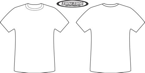 Mentahan Desain Baju  T Shirt Template Cdr Free Download Best Design - Mentahan Desain Baju