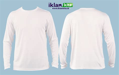 Mentahan Kaos Putih  Long Sleeve Shirt Images Stock Photos 3d Objects - Mentahan Kaos Putih