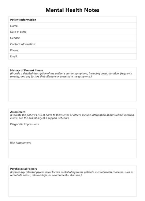 mental health notes for anger management