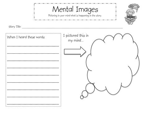 Mental Image Worksheet Kindergarten   Mental Imagery Worksheets Learny Kids - Mental Image Worksheet Kindergarten