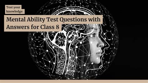 Download Mental Ability Test Papers For Class 8 