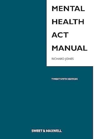 Full Download Mental Health Act Manual 