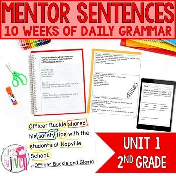 Mentor Sentences Unit First 10 Weeks Grade 2 Sentences For Second Graders - Sentences For Second Graders