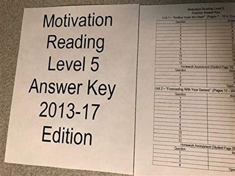 Mentoring Minds Motivation Answer Key