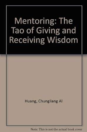 Download Mentoring The Tao Of Giving And Receiving Wisdom 