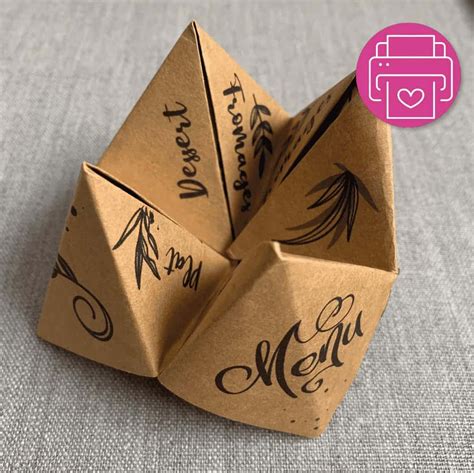 Menu Cocotte