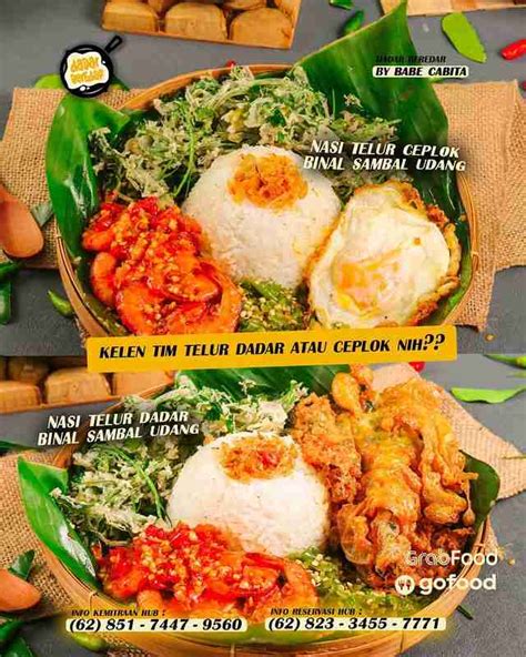 MENU DADAR BEREDAR BABE CABITA：Dadar Beredar Official by Babe Cabita | Mau makan Dadar Beredar