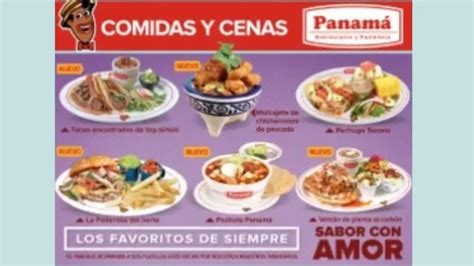 Menu Del Panama