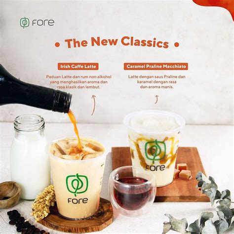menu fore coffee | PT KOI Caf Indonesia LinkedIn