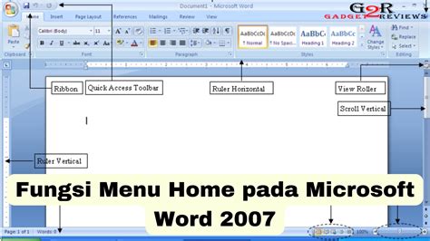 menu home pada microsoft word | Hng dn nhin nhng on quan trng