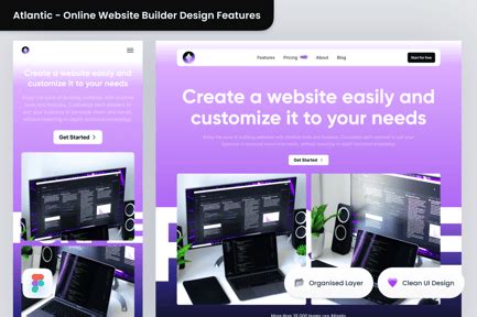 menu landing page wordpress