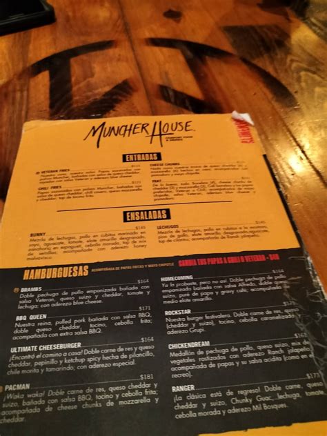 Menu Muncher House