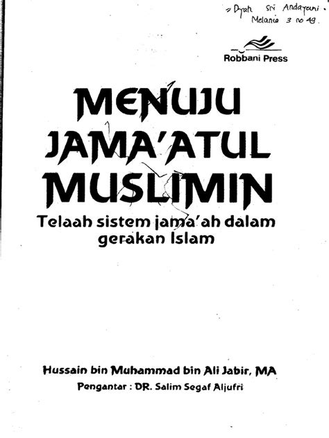 menuju jama atul muslimin pdf file
