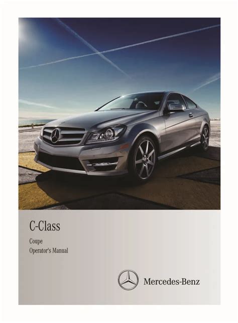 Download Mercedes Benz C Class Coupe Owners Manual Wordpress 
