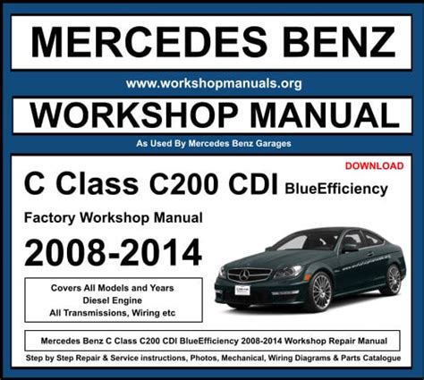 Download Mercedes Benz C200 Cdi Owners Manual 