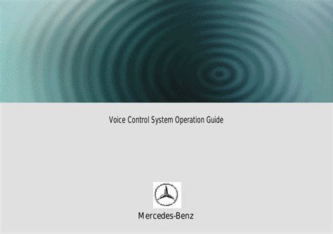 Read Mercedes Benz Voice Control System Manual 