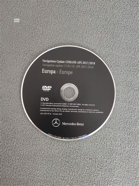 Download Mercedes Europa Comand Aps V18 0 2017 2018 Dvd Ntg1 