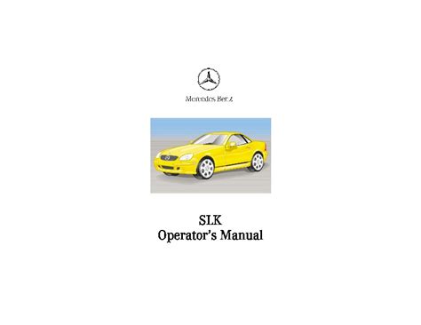 Download Mercedes R170 Repair Manual 