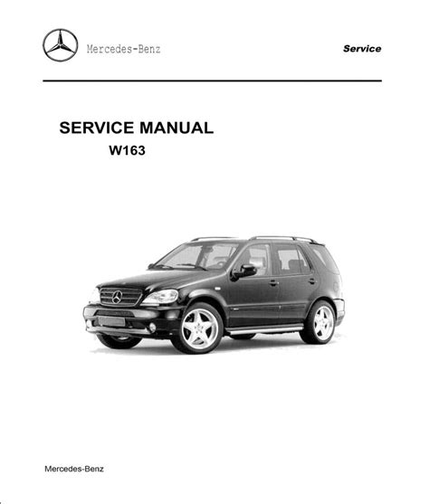Download Mercedes W163 Manual Pdf 