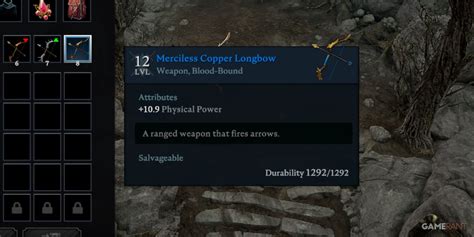 Merciless Copper Longbow